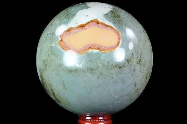 Polished Polychrome Jasper Sphere - Madagascar #70791